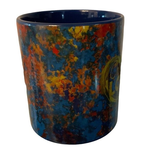 Penzeys Choose Love 2022 Ceramic Coffee Mug 12 Oz Blue & Multicolor - Picture 2 of 5